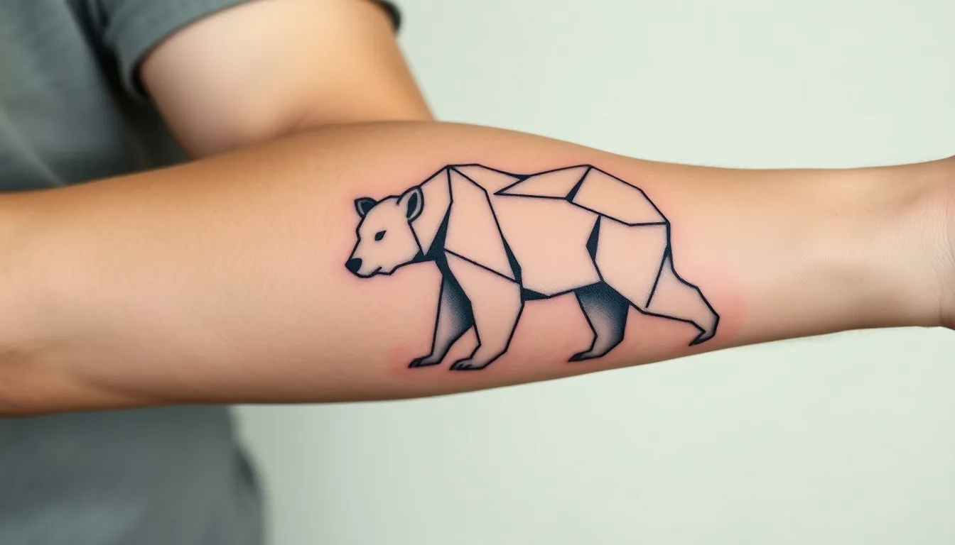 50+ Powerful Bear Tattoo Designs for Men: From Minimalist to Full Sleeve Ideas 4 50+ Powerful Bear Tattoo Designs for Men: From Minimalist to Full Sleeve Ideas 3