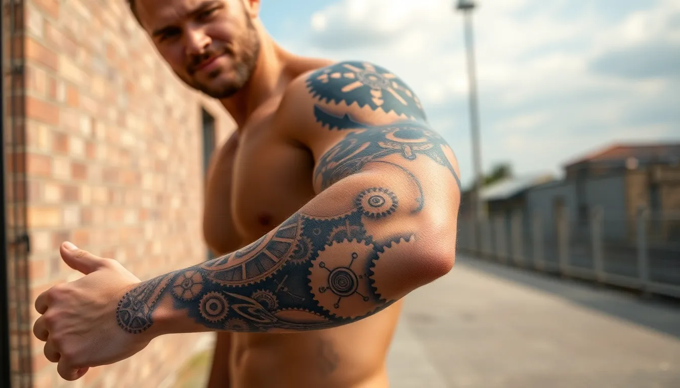 50+ Stunning Bio Tattoo Designs for Men: Futuristic Body Art Ideas & Placement Tips 4 50+ Stunning Bio Tattoo Designs for Men: Futuristic Body Art Ideas & Placement Tips 3