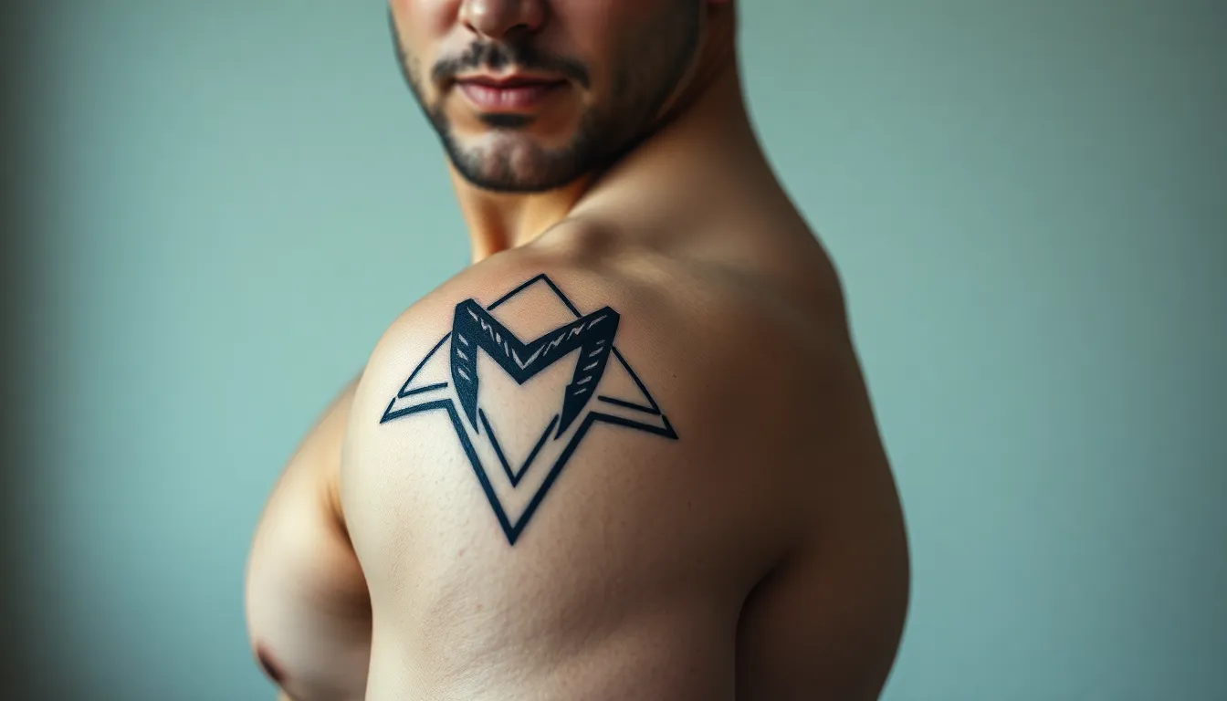 50+ Powerful Capricorn Tattoo Designs for Men (Traditional to Modern Styles) 4 50+ Powerful Capricorn Tattoo Designs for Men (Traditional to Modern Styles) 3