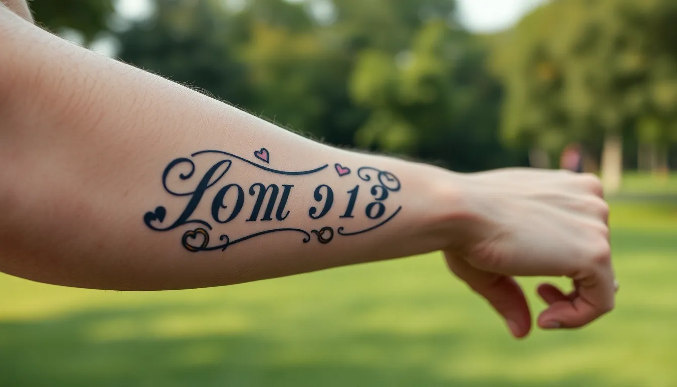 50+ Meaningful Date Tattoo Ideas for Men: Honor Your Most Important Moments 4 50+ Meaningful Date Tattoo Ideas for Men: Honor Your Most Important Moments 3
