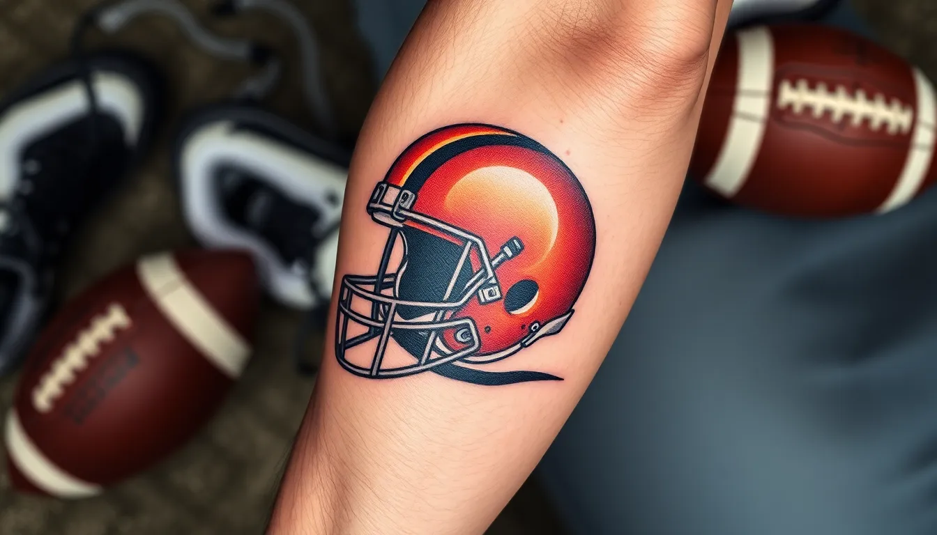 50+ Best Football Tattoo Ideas for Men: Team Logos, Players & Championship Designs 4 50+ Best Football Tattoo Ideas for Men: Team Logos, Players & Championship Designs 3