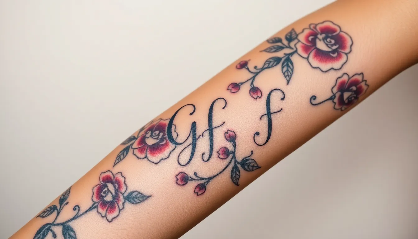 50+ Romantic GF Name Tattoo Ideas for Men: Creative Designs & Placement Tips 4 50+ Romantic GF Name Tattoo Ideas for Men: Creative Designs & Placement Tips 3