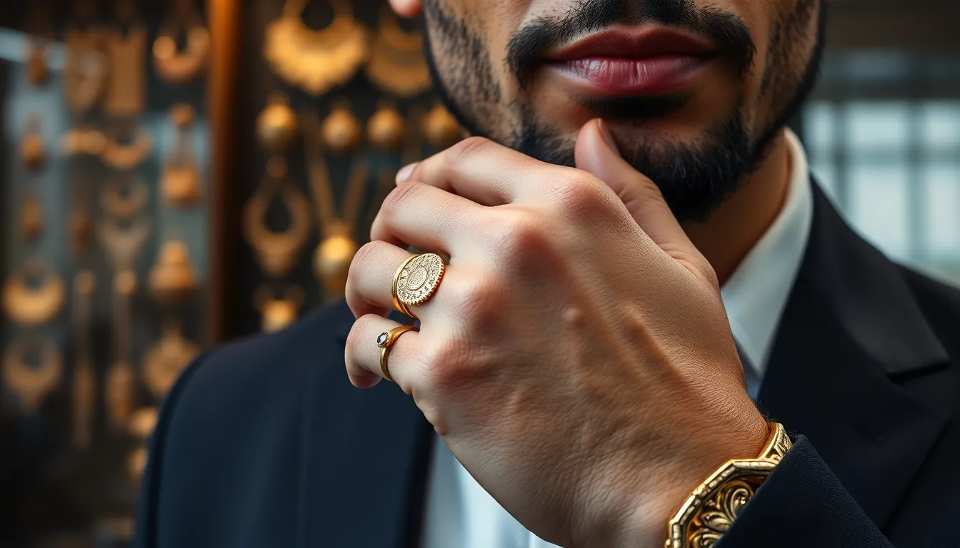 15 Stunning Gold Bali Design for Men: Traditional Meets Modern Style 2025 3