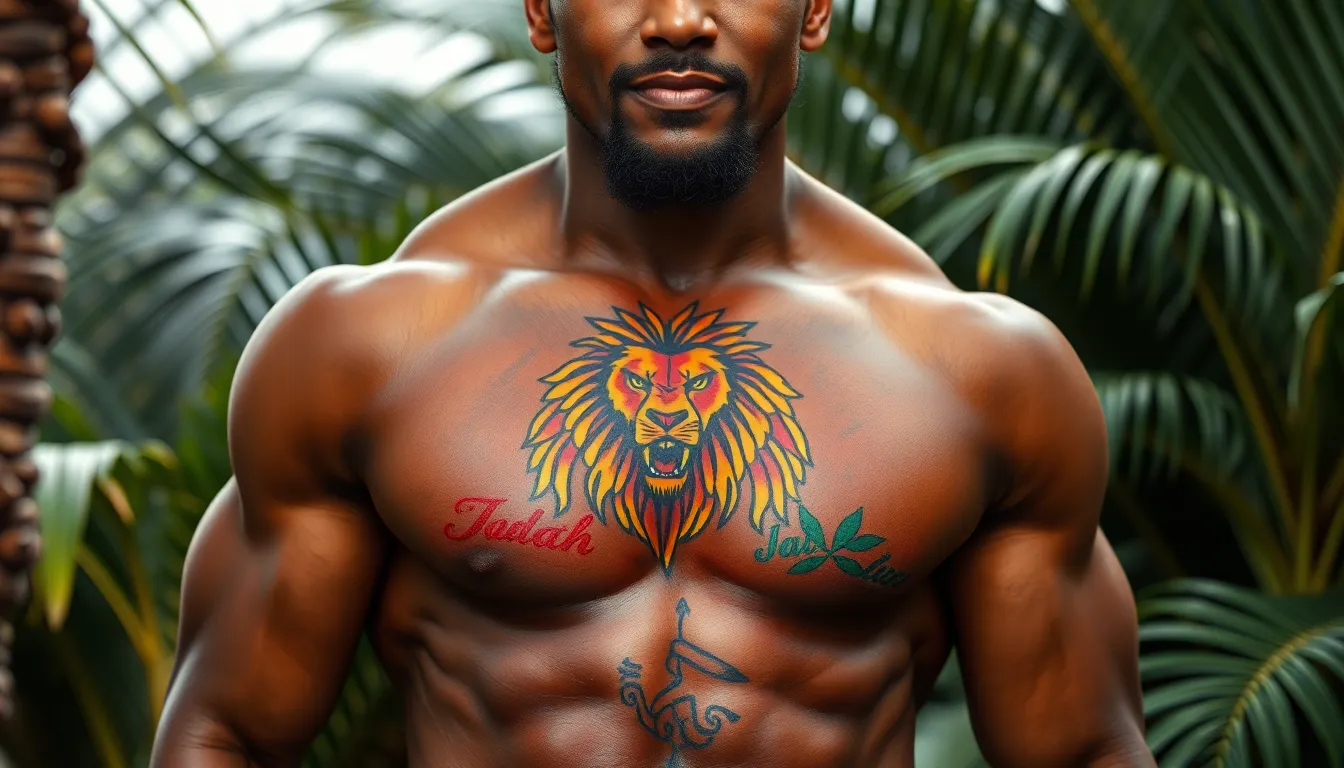 50+ Bold Jamaican Tattoo Ideas for Men: Reggae, Rasta & Island Designs 3