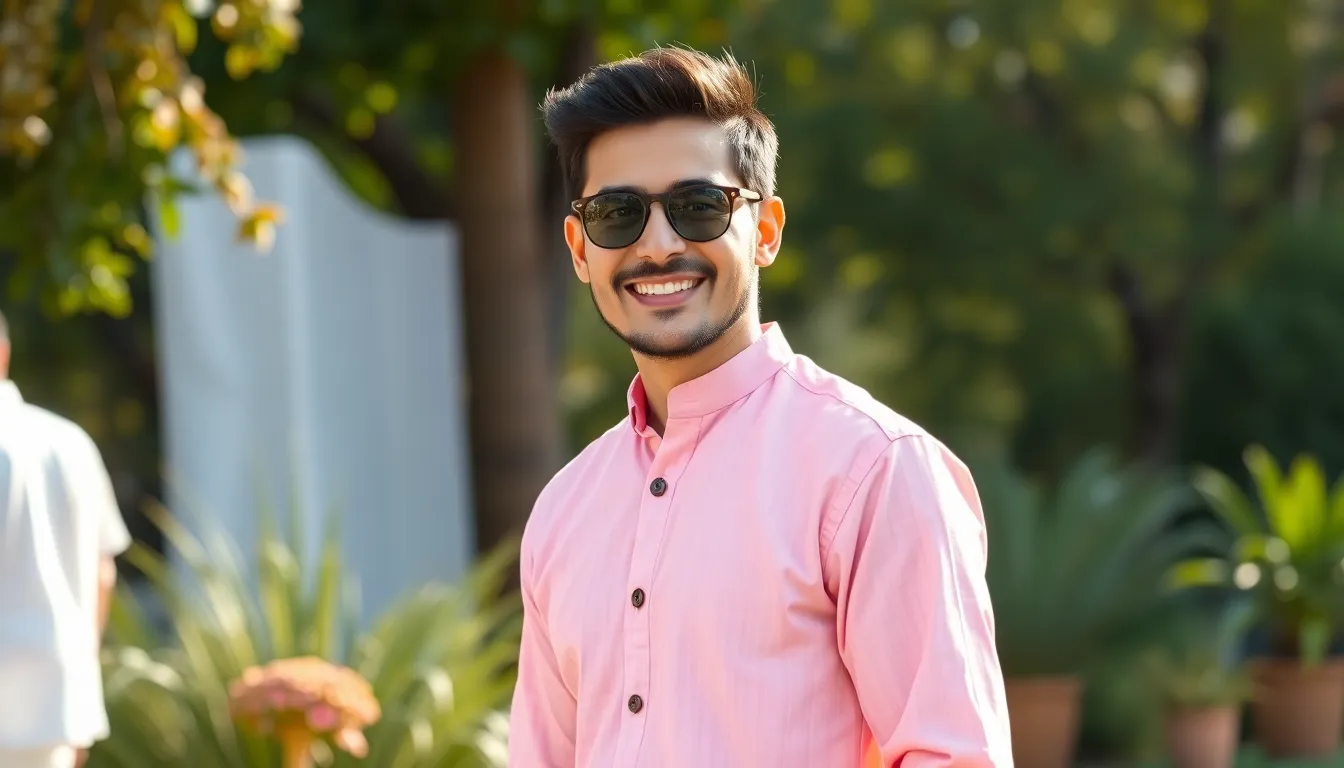 Light Pink Kurta for Men: 5 Stylish Ways to Rock This Trending Ethnic Look 4 Light Pink Kurta for Men: 5 Stylish Ways to Rock This Trending Ethnic Look 3