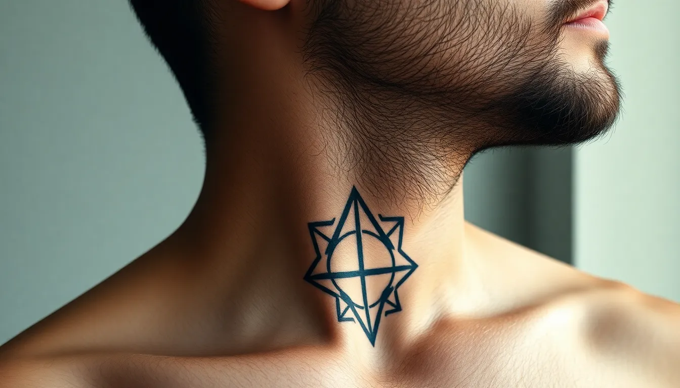 Lower Neck Tattoo Ideas for Men: Bold Designs, Pain Tips & Professional Guide 4 Lower Neck Tattoo Ideas for Men: Bold Designs, Pain Tips & Professional Guide 3