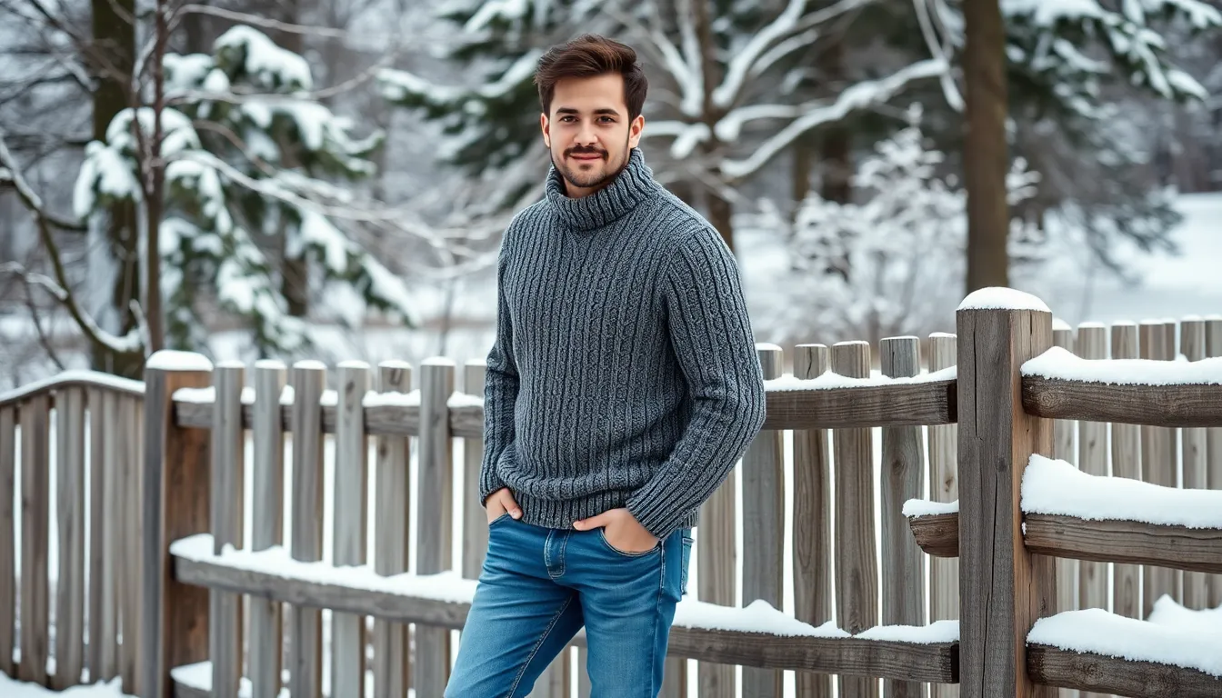 25 Stylish Men's Winter Outfits for Casual Cold Weather That Actually Keep You Warm 4 25 Stylish Men's Winter Outfits for Casual Cold Weather That Actually Keep You Warm 3