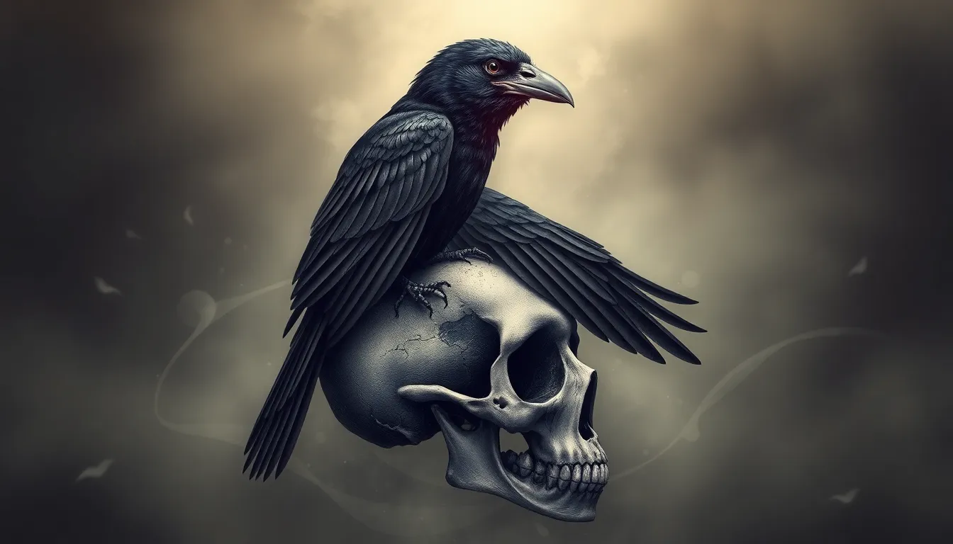 50+ Striking Raven Tattoo Ideas for Men: From Norse to Minimalist Designs 4 50+ Striking Raven Tattoo Ideas for Men: From Norse to Minimalist Designs 3