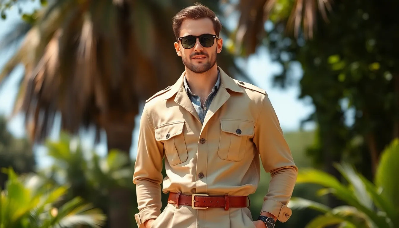 Safari Suits for Men: The Ultimate Guide to Mens Fashion's Most Versatile Style 4 Safari Suits for Men: The Ultimate Guide to Mens Fashion's Most Versatile Style 3