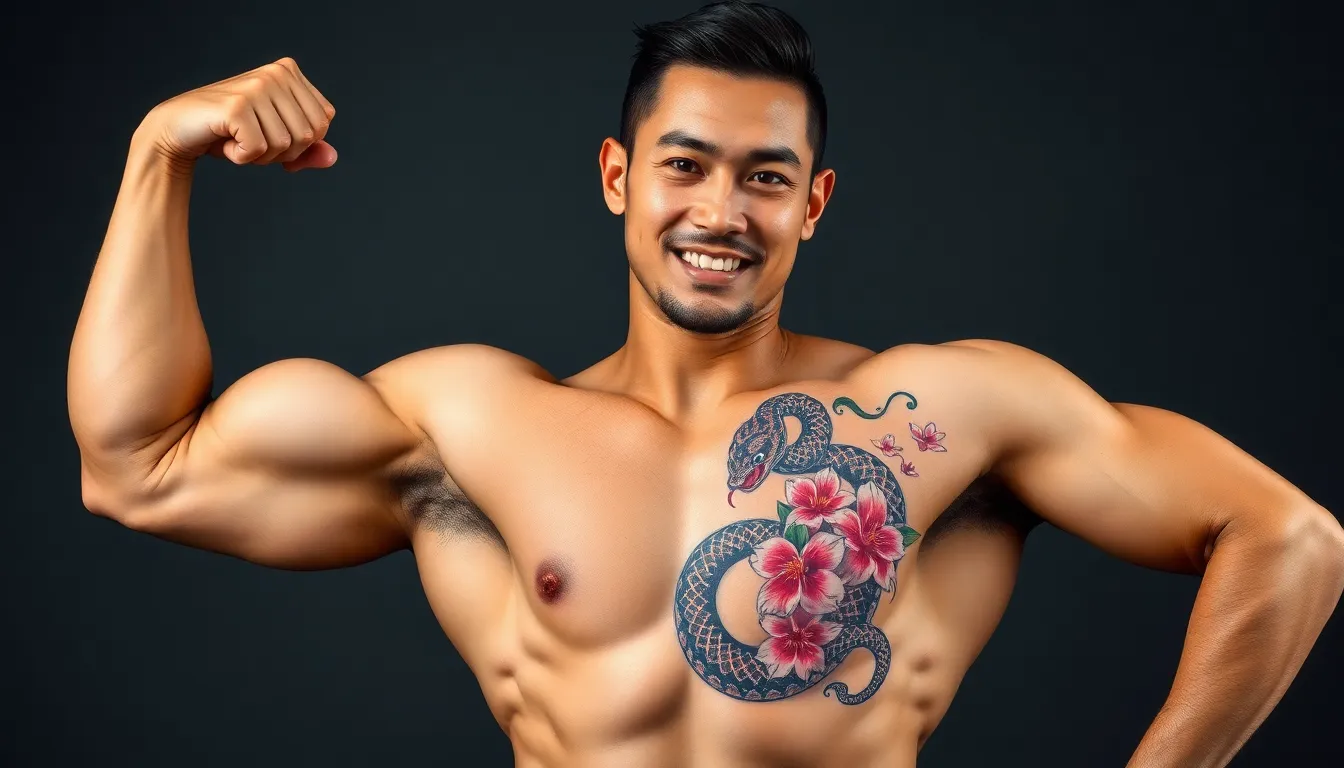 Snake Arm Tattoo for Men: 50+ Bold Designs & Cultural Meanings Guide 4 Snake Arm Tattoo for Men: 50+ Bold Designs & Cultural Meanings Guide 3