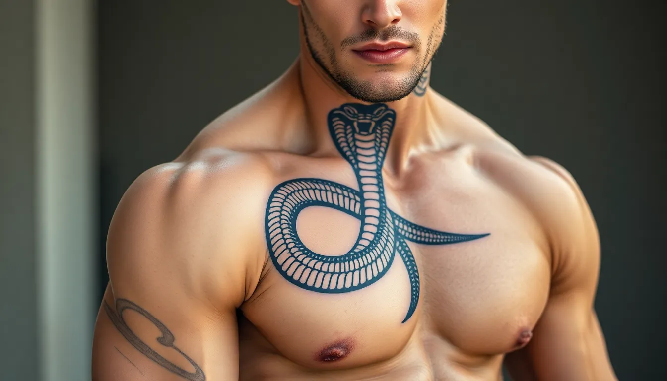50 Best Snake Shoulder Tattoo Ideas for Men: Bold Designs & Meanings 3