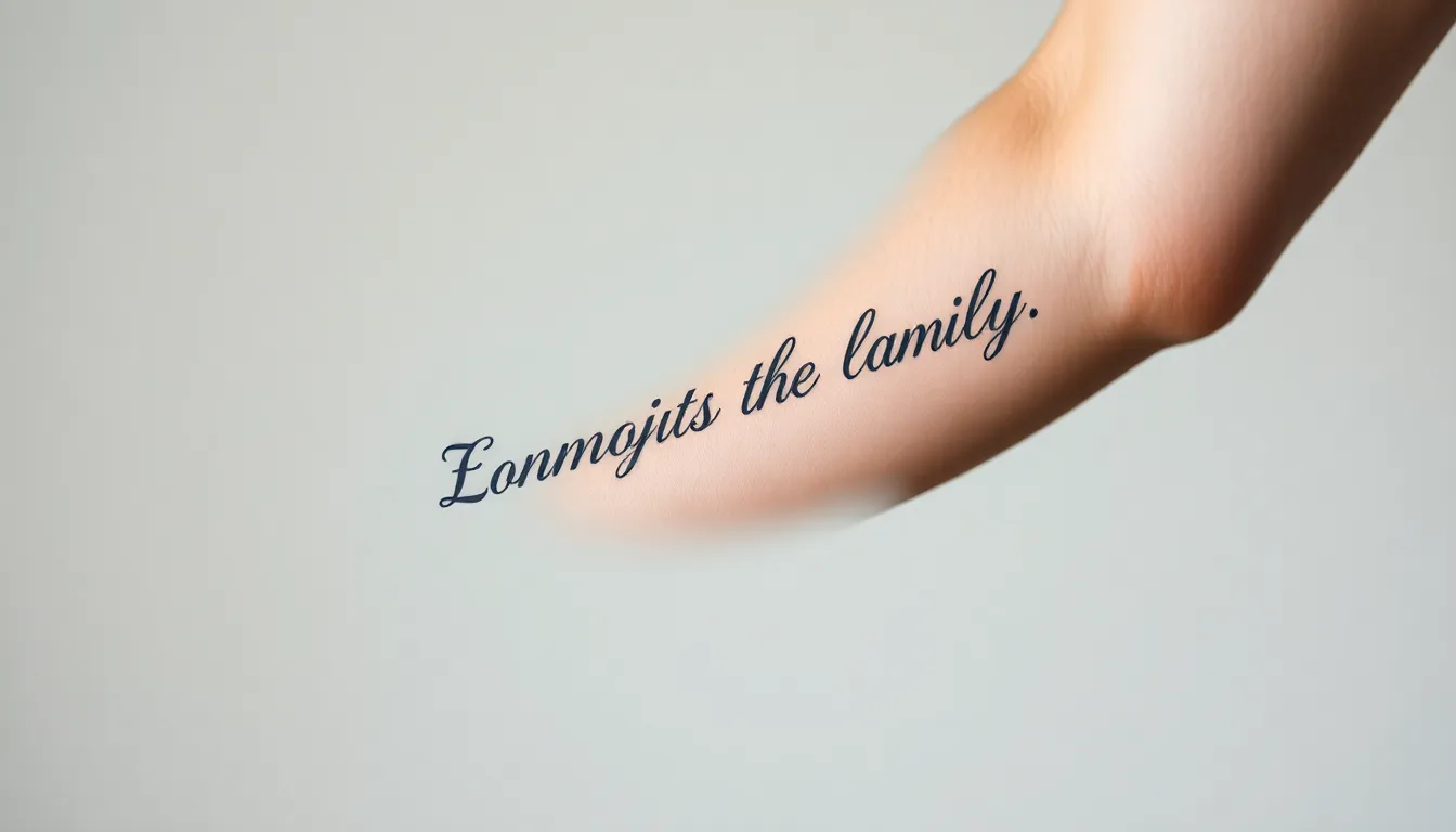 50+ Best Forearm Quote Tattoos for Men: Powerful Ideas & Font Styles 3