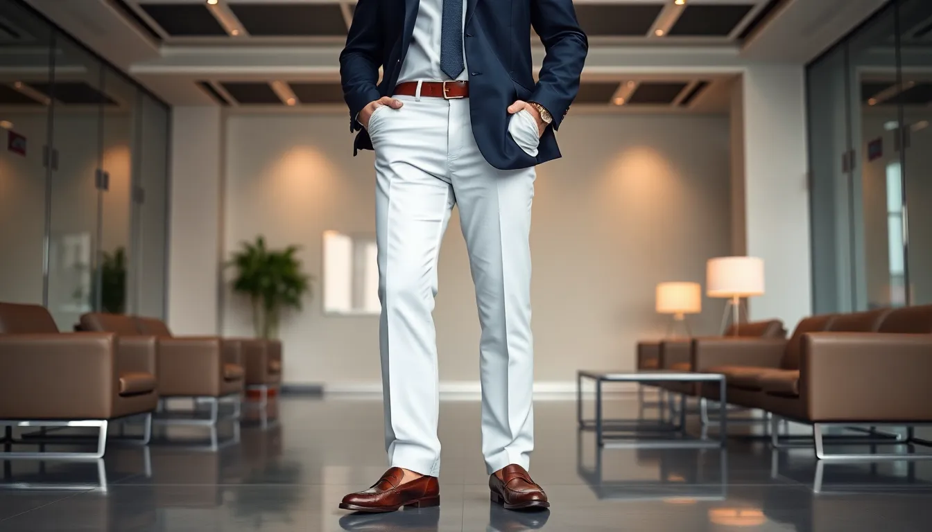 Best White Coat Pants for Men: Style Guide & Top Picks 2025 4 Best White Coat Pants for Men: Style Guide & Top Picks 2025 3