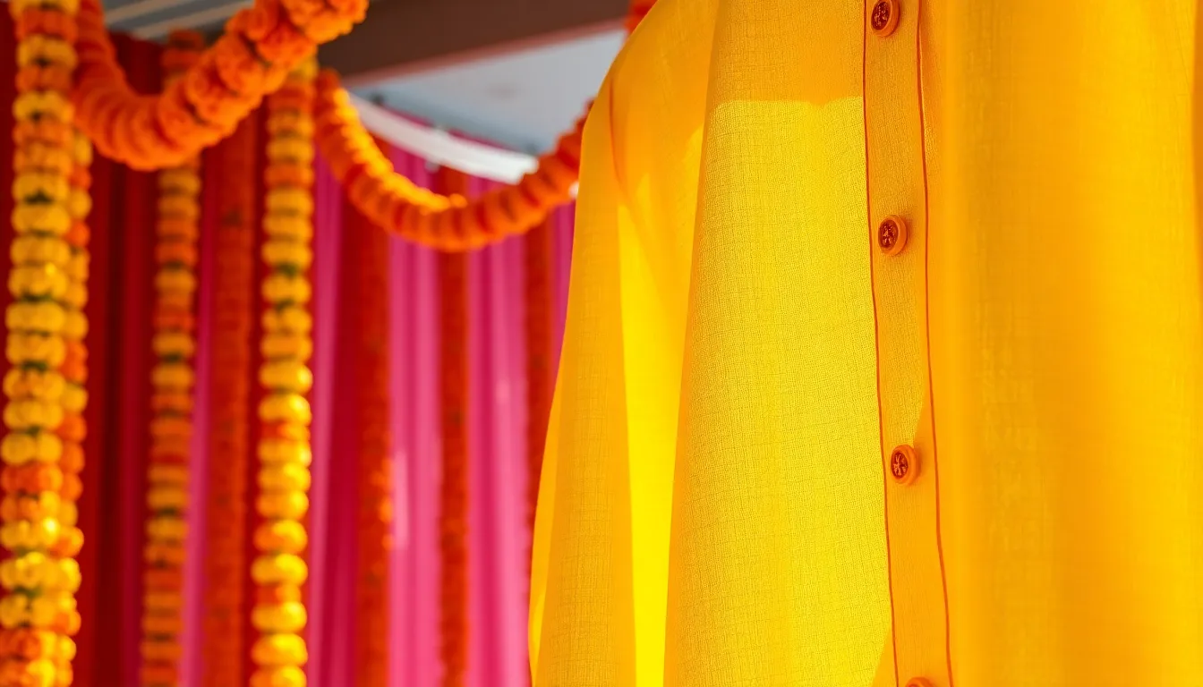 Best Yellow Kurta Men for Haldi: Perfect Styles & Colors for Your Ceremony 3