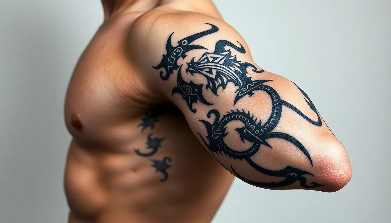 50 Powerful Yin Yang Tattoo Ideas for Men: Designs, Meanings & Placement Guide 4 50 Powerful Yin Yang Tattoo Ideas for Men: Designs, Meanings & Placement Guide 3