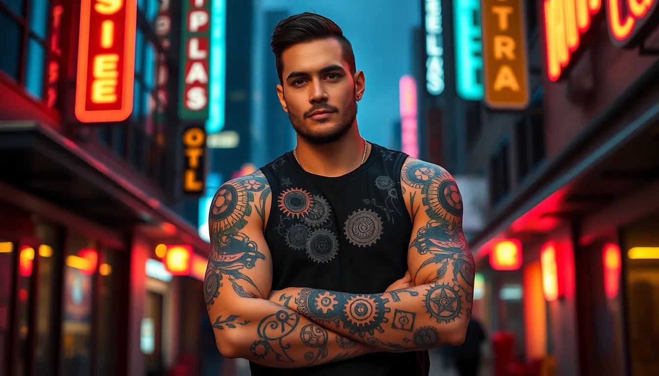 50+ Abstract Tattoo Designs for Men: Modern Ideas & Artist Tips 6 50+ Abstract Tattoo Designs for Men: Modern Ideas & Artist Tips 5