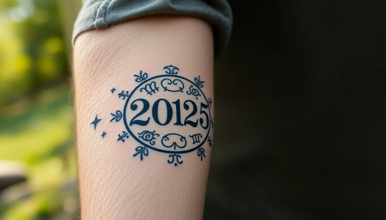 50+ Birthdate Tattoo Ideas for Men: Meaningful Designs & Placement Tips 6 50+ Birthdate Tattoo Ideas for Men: Meaningful Designs & Placement Tips 5