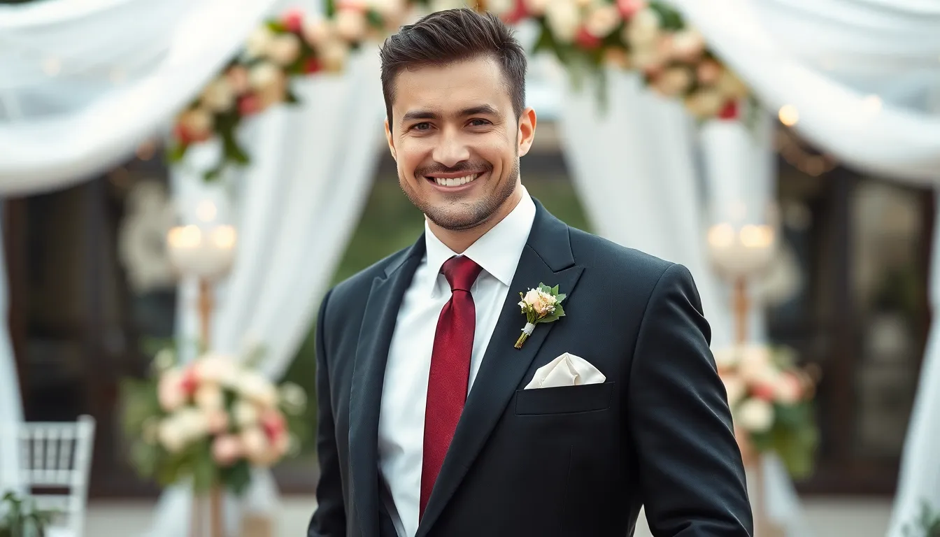 Black Suit for Men Wedding: Complete Style Guide to Look Perfect on Your Big Day 6 Black Suit for Men Wedding: Complete Style Guide to Look Perfect on Your Big Day 5