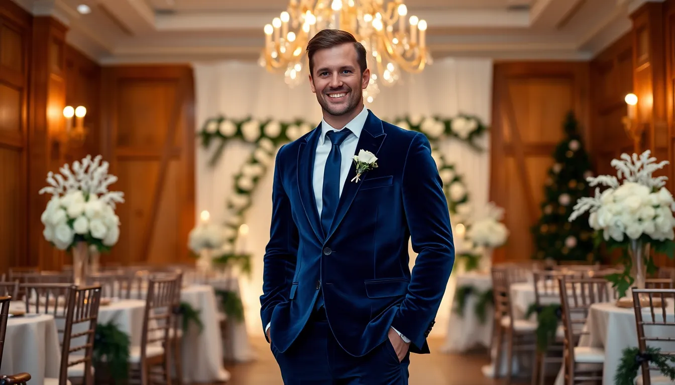 Best Blue Suits for Men Wedding: Navy, Royal & Light Blue Guide 2025 6 Best Blue Suits for Men Wedding: Navy, Royal & Light Blue Guide 2025 5