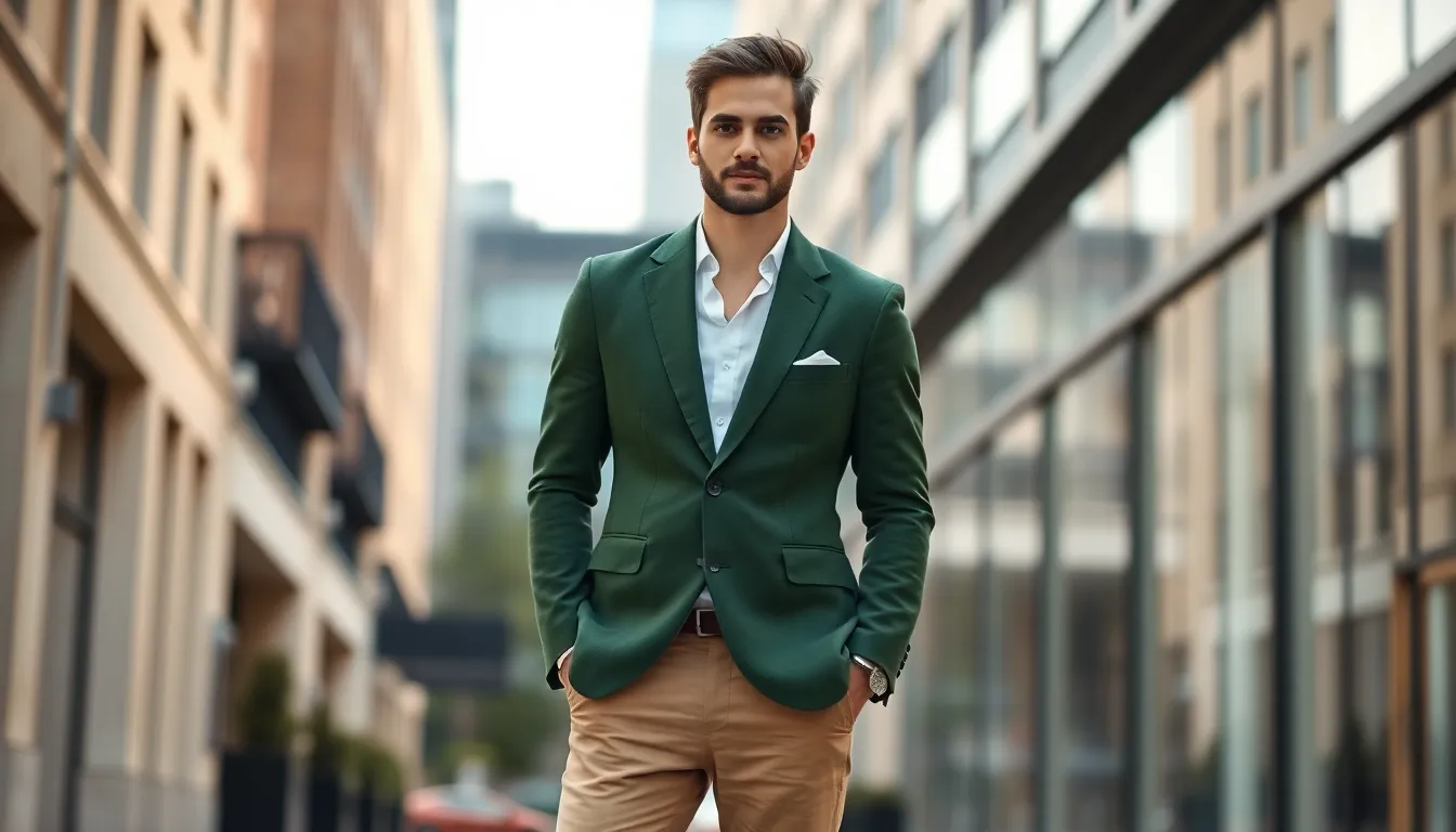 The Complete Guide to Men's Bottle Green Blazers: Style Tips & Best Picks 2025 6 The Complete Guide to Men's Bottle Green Blazers: Style Tips & Best Picks 2025 5