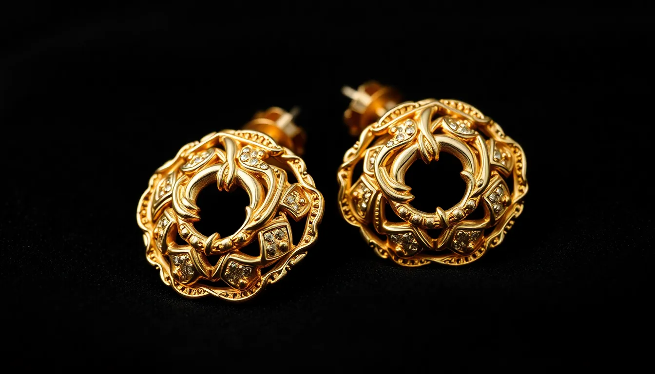 Best Gold Earrings for Men: Stylish Studs, Hoops & Designer Options 2025 5