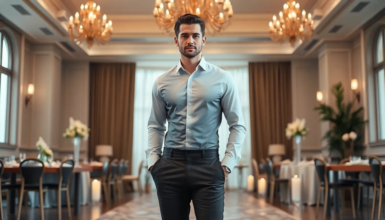 The Ultimate Guide to Formal Pant Shirt Combos for Men's Wedding Attire 6 The Ultimate Guide to Formal Pant Shirt Combos for Men's Wedding Attire 5