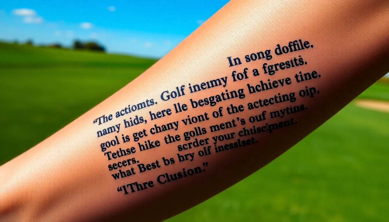 50+ Best Golf Tattoo Ideas for Men: Classic & Modern Designs That Inspire 6 50+ Best Golf Tattoo Ideas for Men: Classic & Modern Designs That Inspire 5