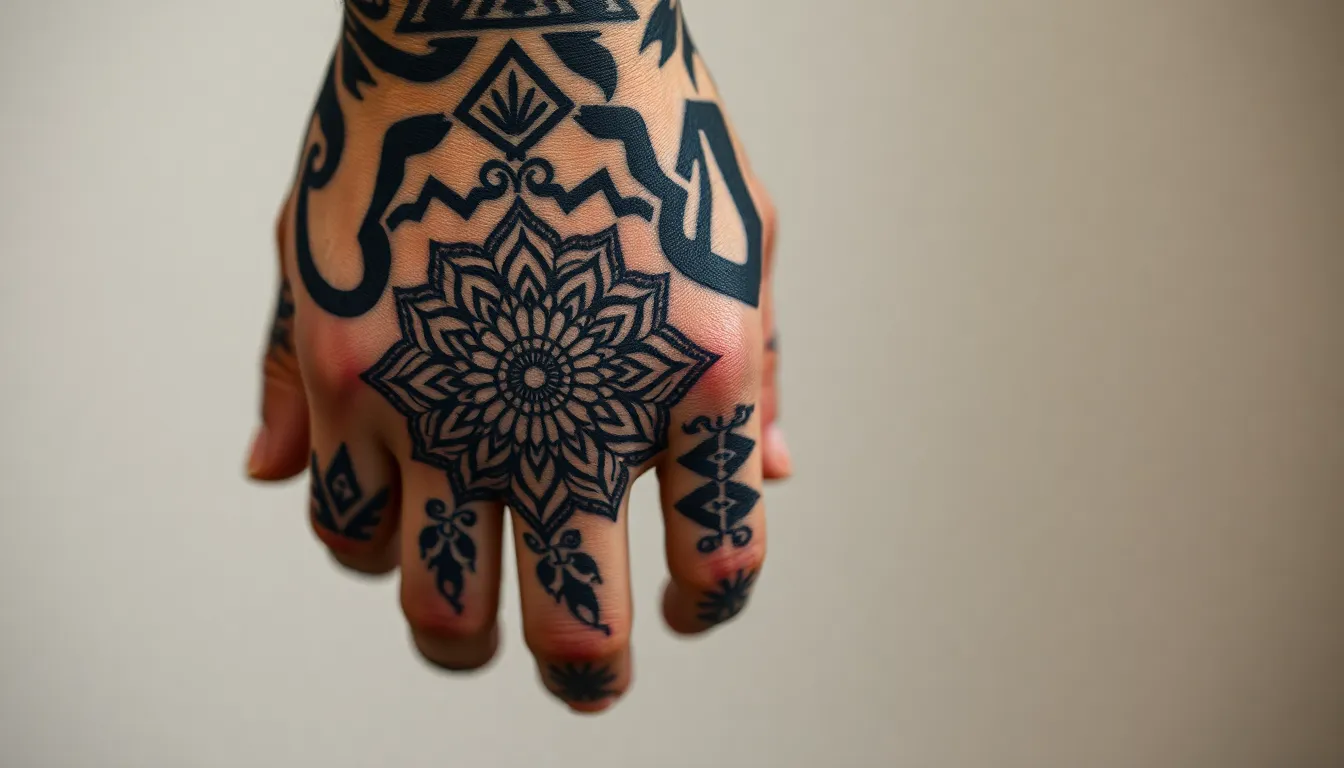 25 Hand Tattoo Cover Up Ideas for Men That Actually Work (2025 Guide) 6 25 Hand Tattoo Cover Up Ideas for Men That Actually Work (2025 Guide) 5