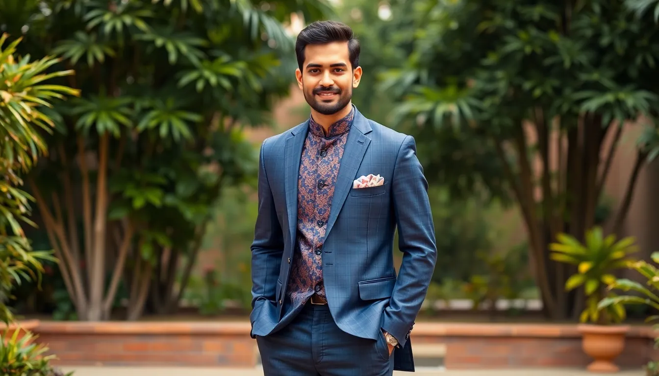 10 Stylish Indo Western Outfits for Men Engagement Ceremonies in 2025 6 10 Stylish Indo Western Outfits for Men Engagement Ceremonies in 2025 5