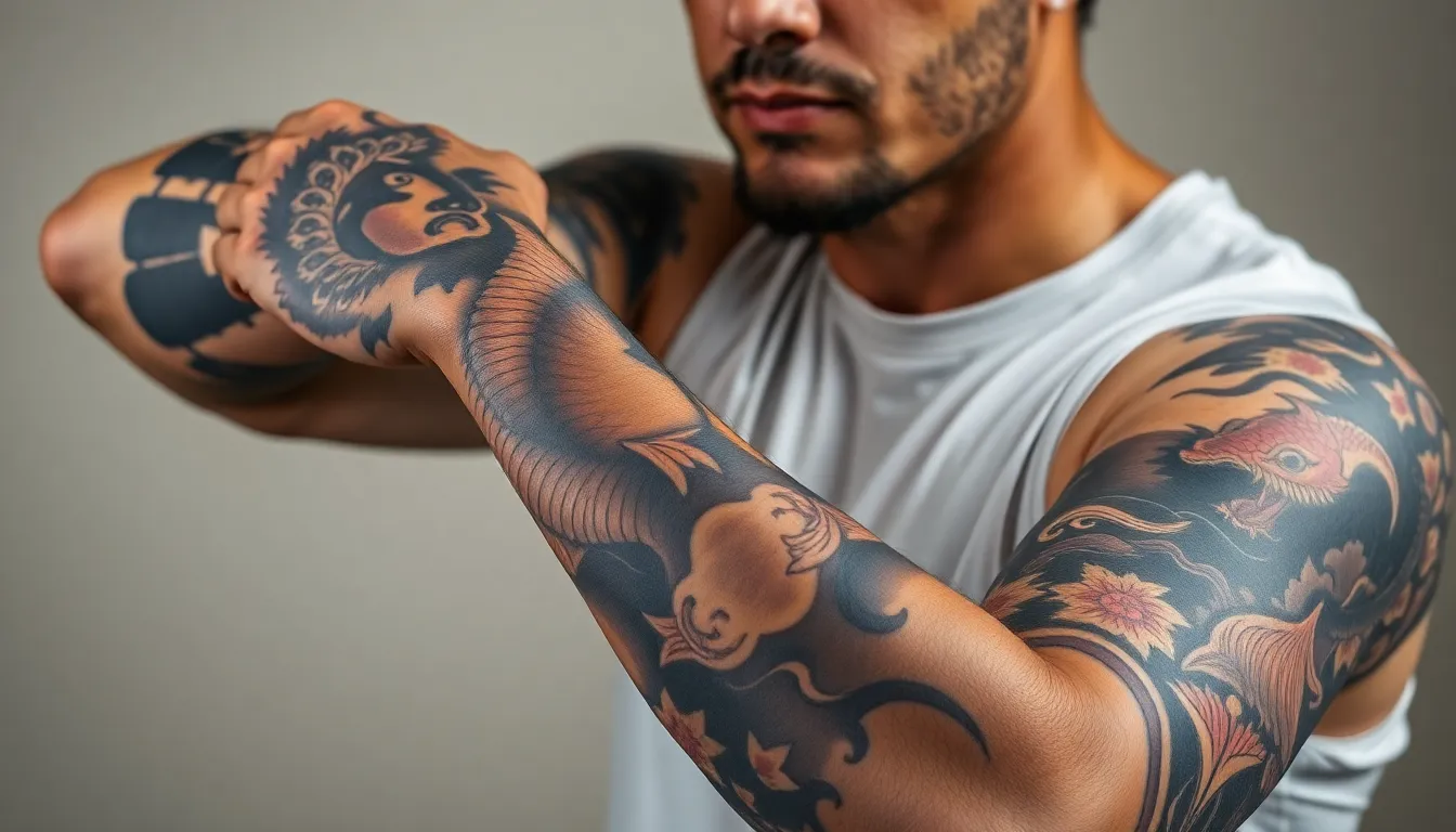 Japanese Tattoo Sleeves for Men: Complete Guide to Traditional Designs & Meanings 5