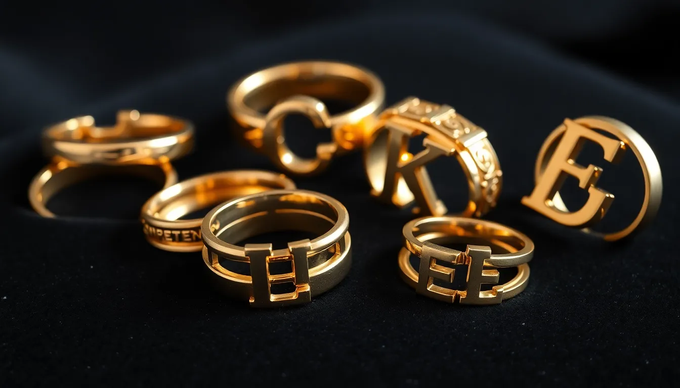 Gold Letter Rings for Men: Complete Guide to Choosing, Styling & Caring for Yours 5