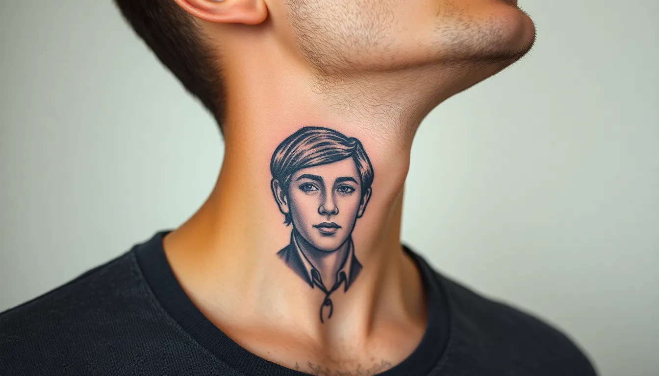 Lower Neck Tattoo Ideas for Men: Bold Designs, Pain Tips & Professional Guide 6 Lower Neck Tattoo Ideas for Men: Bold Designs, Pain Tips & Professional Guide 5