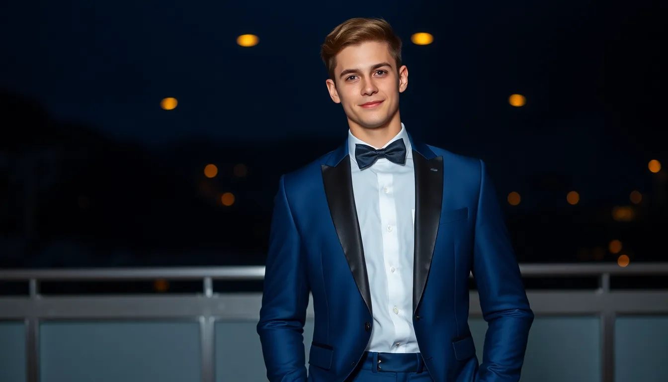 Best Blue Prom Suits for Men: Navy, Royal & Light Blue Styles Under $200 6 Best Blue Prom Suits for Men: Navy, Royal & Light Blue Styles Under $200 5
