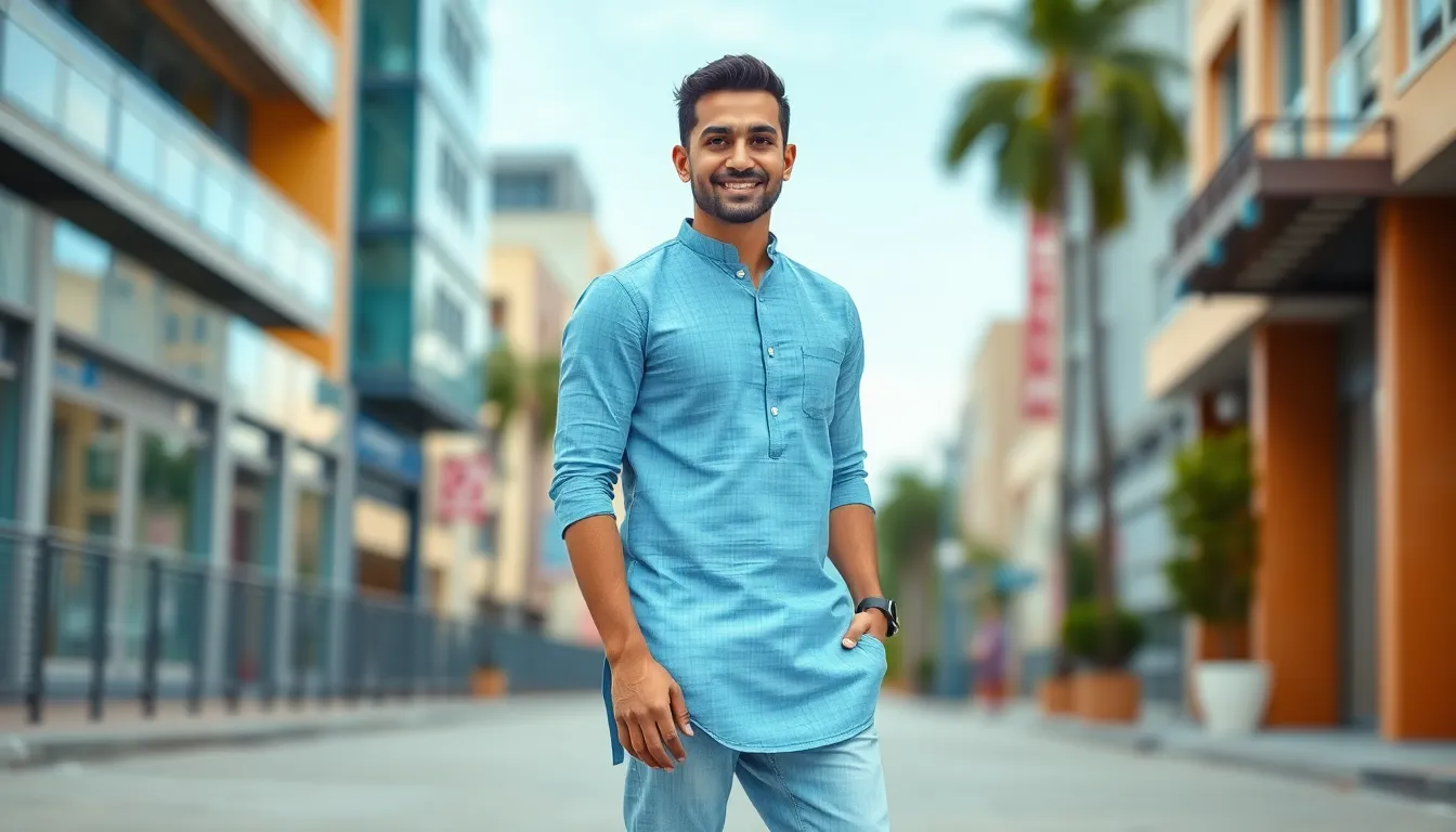 Best Short Kurta for Men Casual: Styles, Fabrics & Styling Tips for 2025 6 Best Short Kurta for Men Casual: Styles, Fabrics & Styling Tips for 2025 5