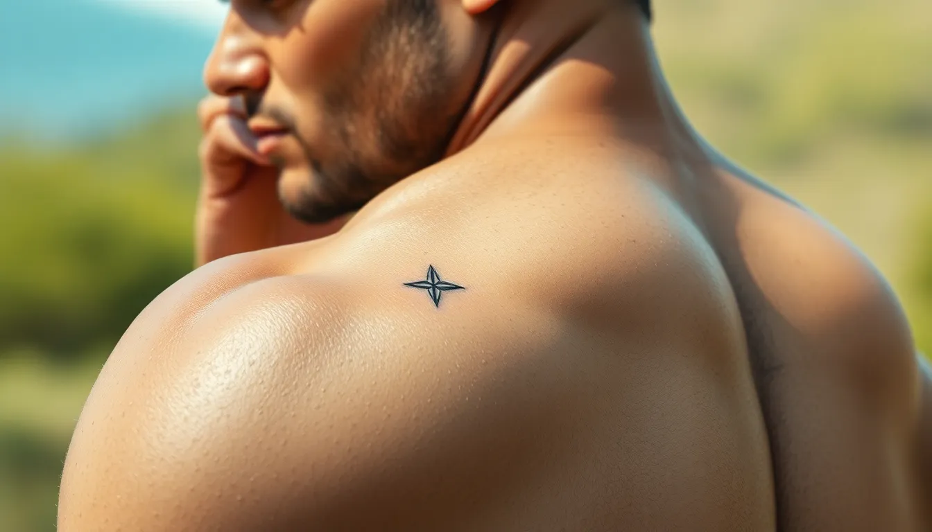 50+ Small Shoulder Tattoo Ideas for Men: Designs, Placement & Cost Guide 2025 6 50+ Small Shoulder Tattoo Ideas for Men: Designs, Placement & Cost Guide 2025 5