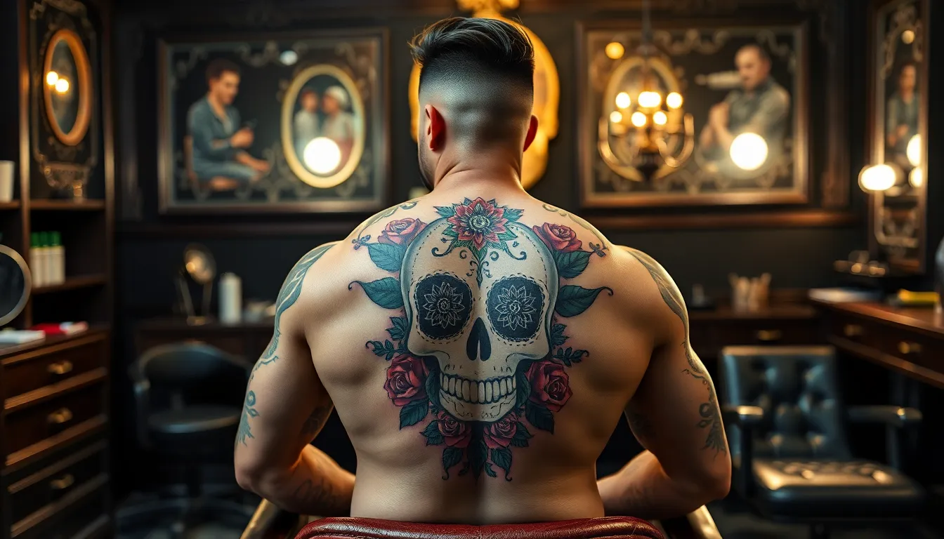 50+ Bold Back Tattoo Designs for Men: Ideas That Make a Statement 6 50+ Bold Back Tattoo Designs for Men: Ideas That Make a Statement 5