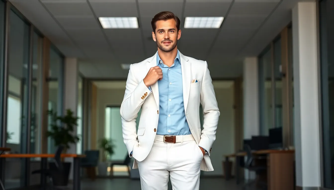 Best White Coat Pants for Men: Style Guide & Top Picks 2025 6 Best White Coat Pants for Men: Style Guide & Top Picks 2025 5