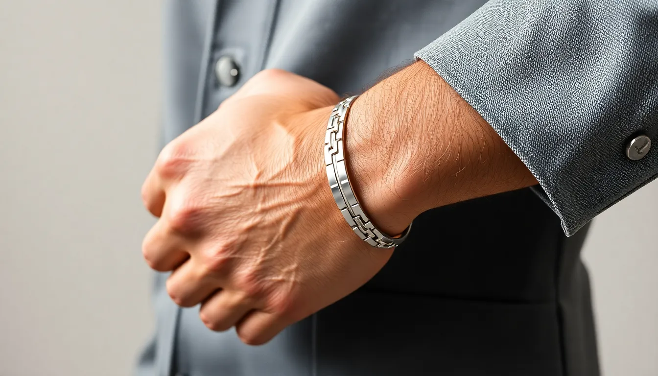 The Ultimate Guide to White Gold Bracelets for Men: Styles, Care & Buying Tips 6 The Ultimate Guide to White Gold Bracelets for Men: Styles, Care & Buying Tips 5