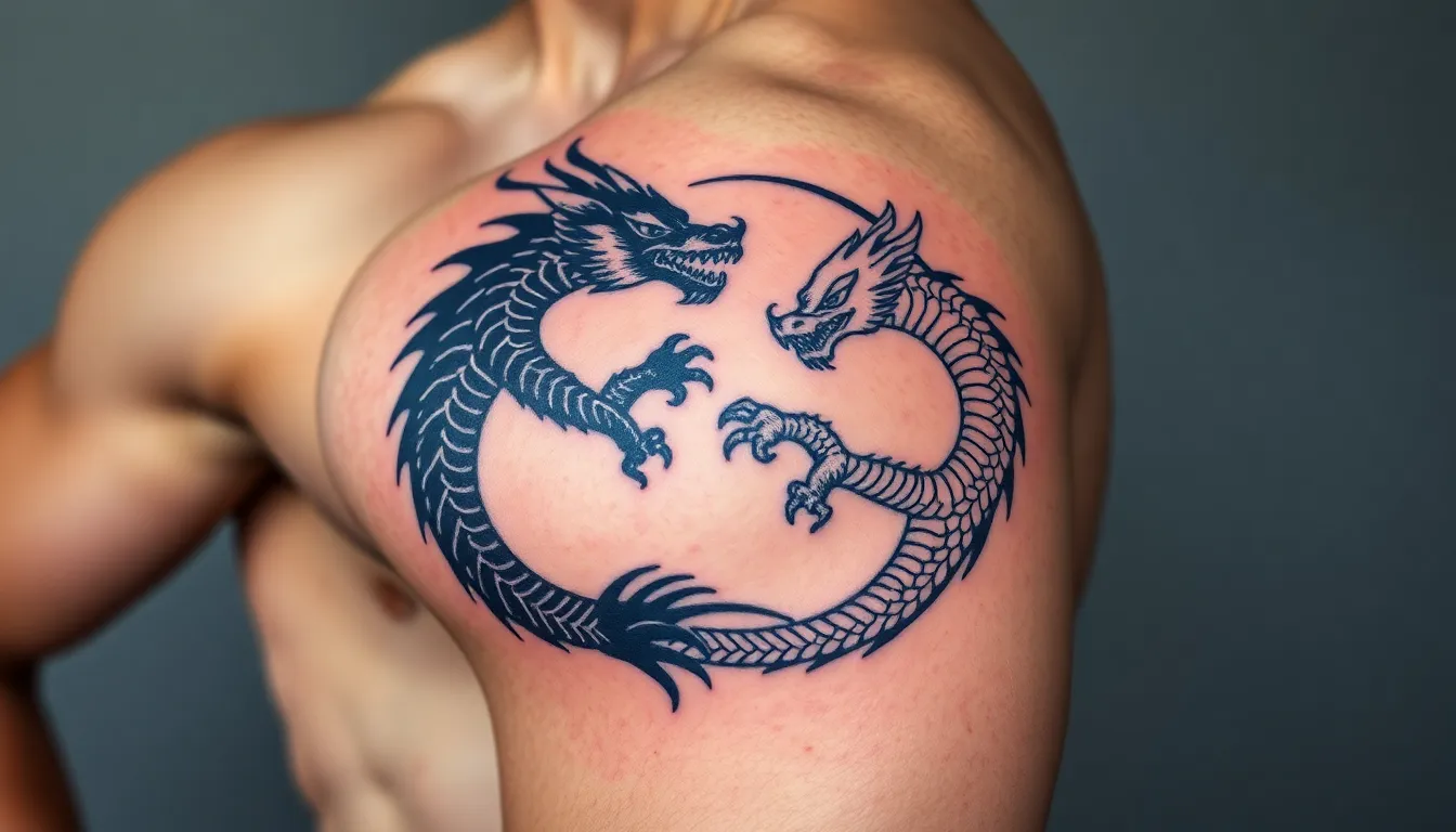 50 Powerful Yin Yang Tattoo Ideas for Men: Designs, Meanings & Placement Guide 6 50 Powerful Yin Yang Tattoo Ideas for Men: Designs, Meanings & Placement Guide 5