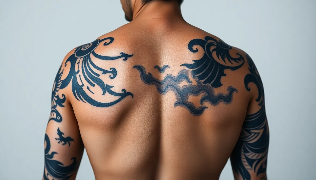 50+ Epic Back Arm Tattoo Ideas for Men: Designs That Actually Look Amazing 8 50+ Epic Back Arm Tattoo Ideas for Men: Designs That Actually Look Amazing 7