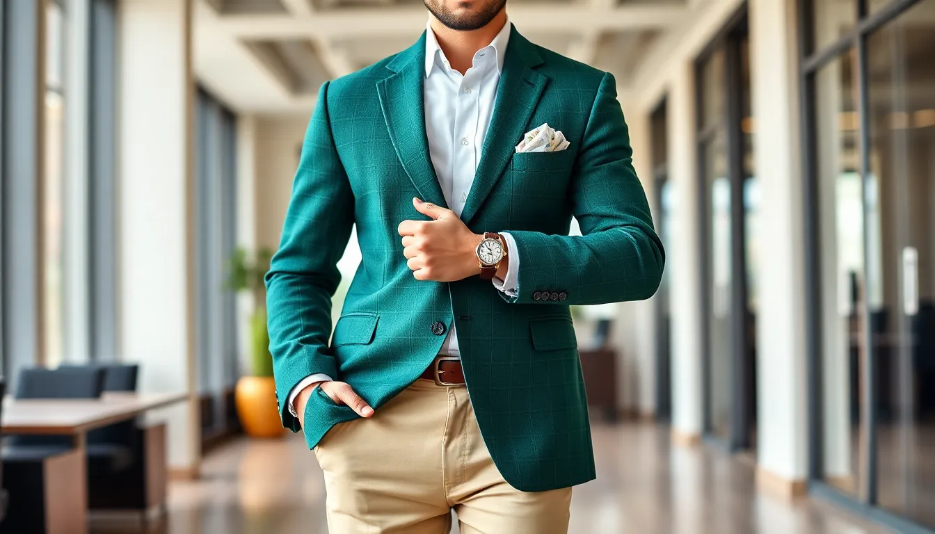 The Complete Guide to Men's Bottle Green Blazers: Style Tips & Best Picks 2025 8 The Complete Guide to Men's Bottle Green Blazers: Style Tips & Best Picks 2025 7