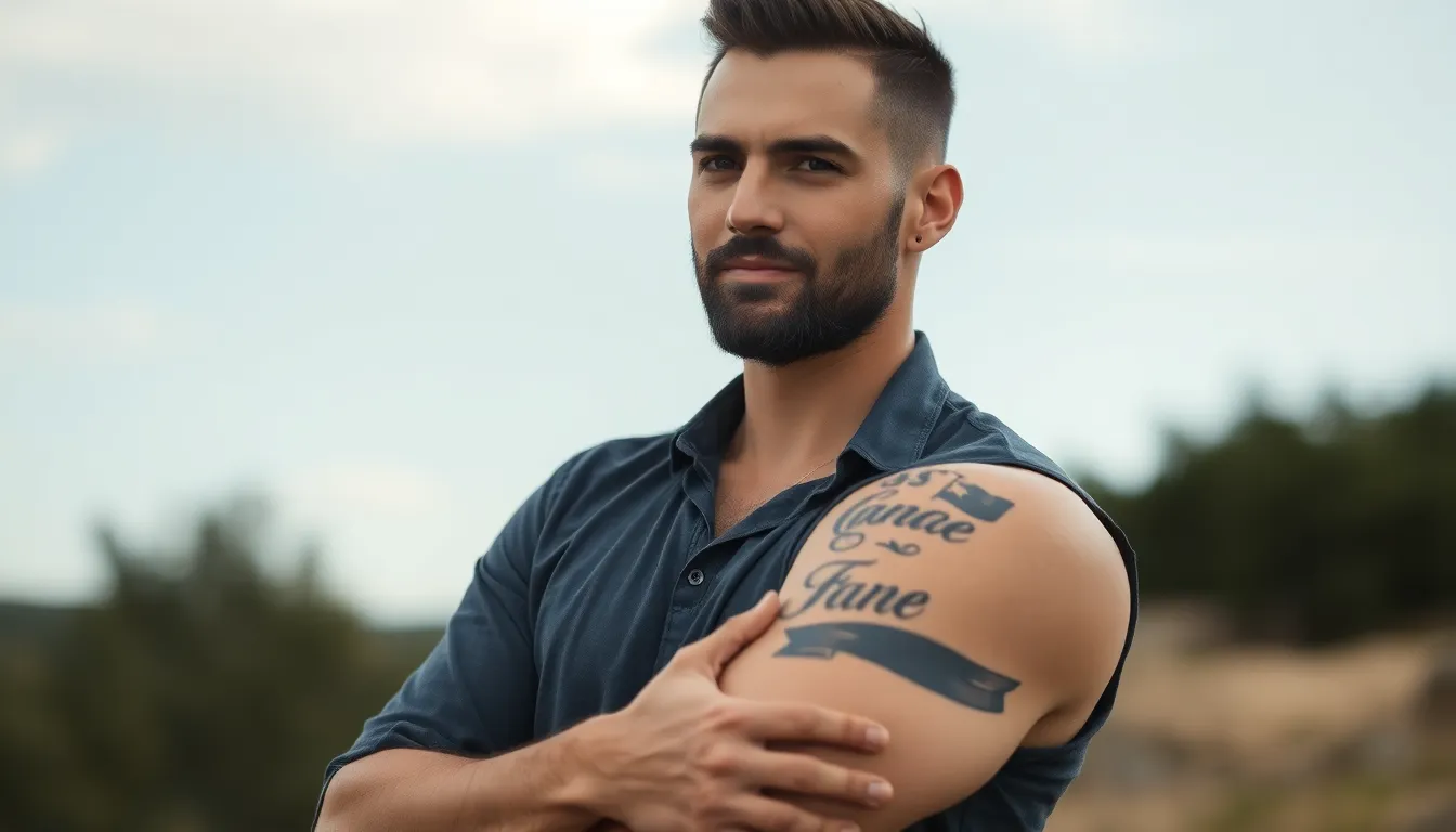 25 Best Cursive Tattoo Fonts for Men: Bold Scripts That Command Respect 8 25 Best Cursive Tattoo Fonts for Men: Bold Scripts That Command Respect 7