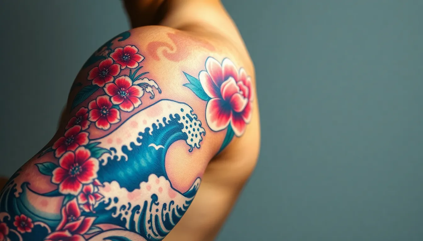 50+ Epic Fill In Tattoo Ideas for Men's Sleeves That Actually Work 8 50+ Epic Fill In Tattoo Ideas for Men's Sleeves That Actually Work 7