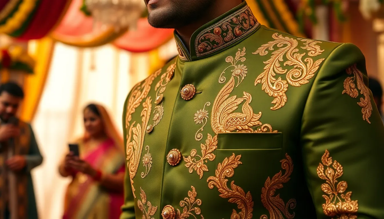 Green Jodhpuri Suits for Men Wedding: 2025 Style Guide & Best Picks 8 Green Jodhpuri Suits for Men Wedding: 2025 Style Guide & Best Picks 7