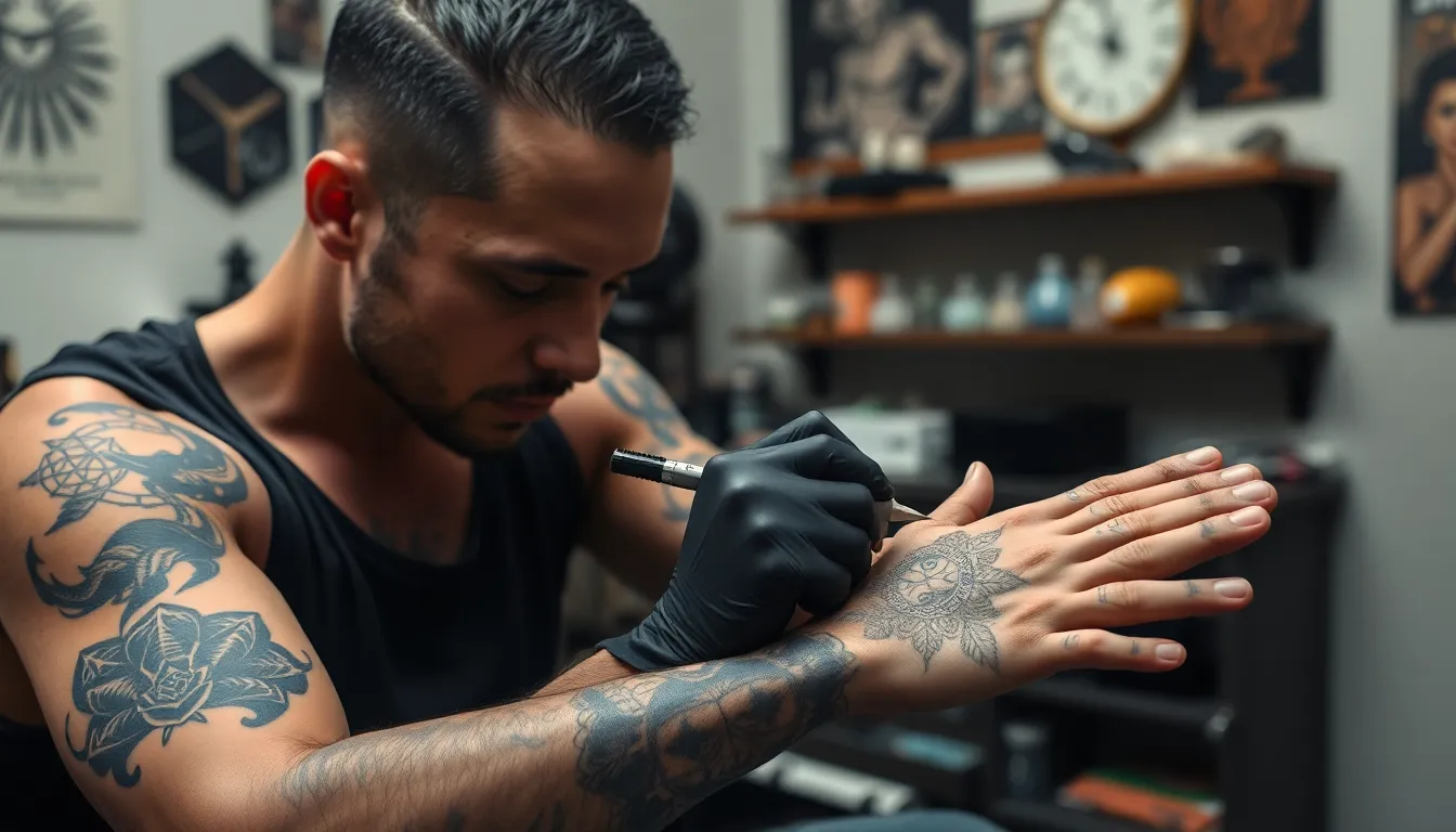25 Hand Tattoo Cover Up Ideas for Men That Actually Work (2025 Guide) 8 25 Hand Tattoo Cover Up Ideas for Men That Actually Work (2025 Guide) 7