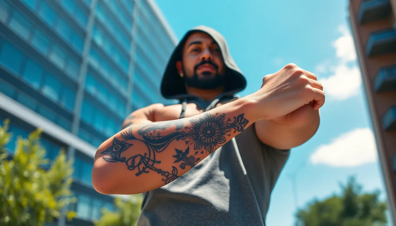 Hood Tattoo for Men Forearm: 15 Bold Designs That Tell Your Story 7