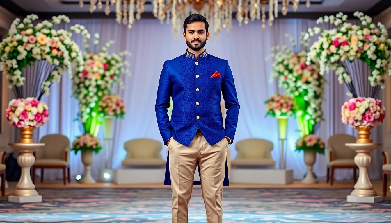 10 Stylish Indo Western Outfits for Men Engagement Ceremonies in 2025 8 10 Stylish Indo Western Outfits for Men Engagement Ceremonies in 2025 7