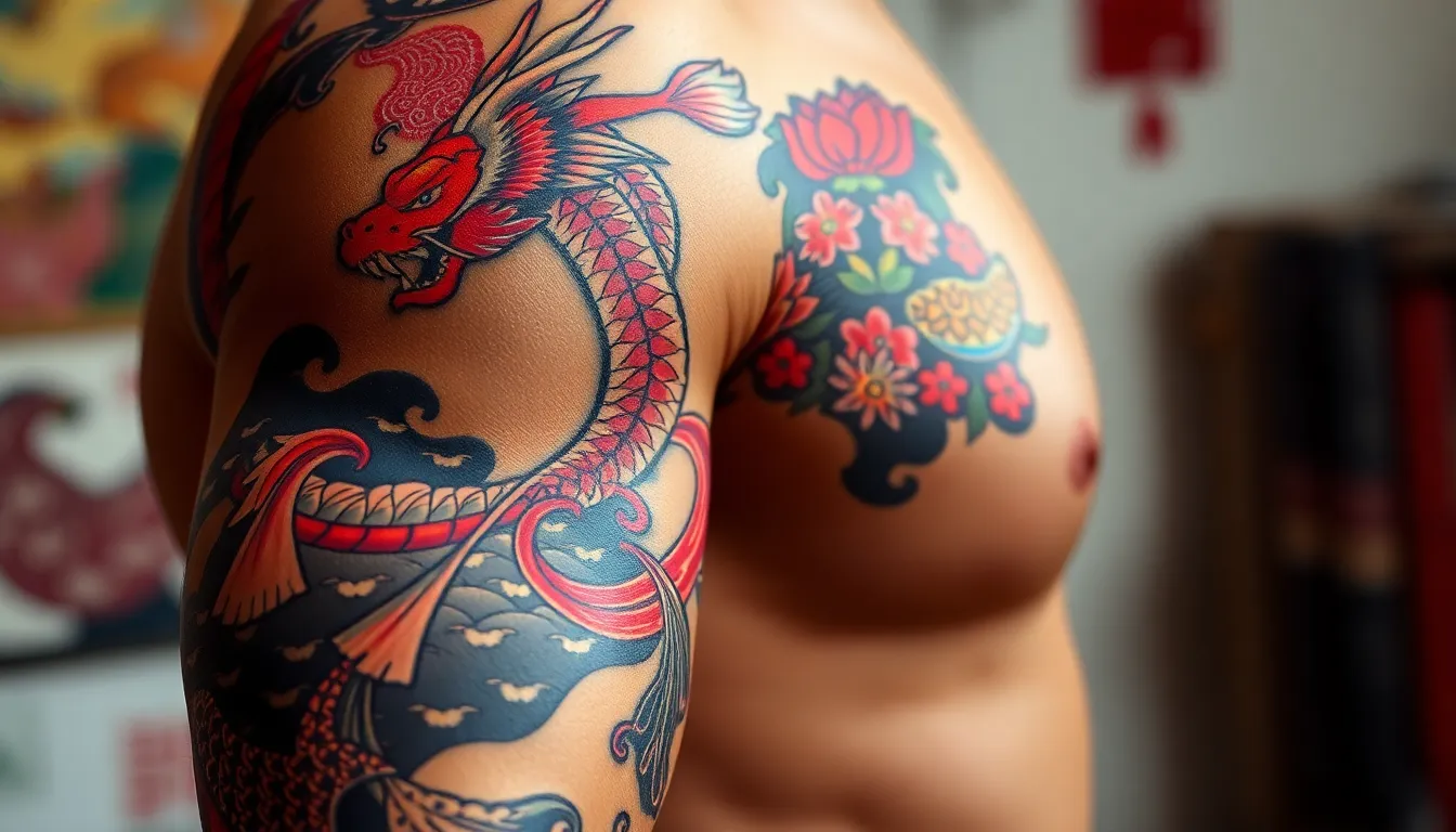 Japanese Tattoo Sleeves for Men: Complete Guide to Traditional Designs & Meanings 7