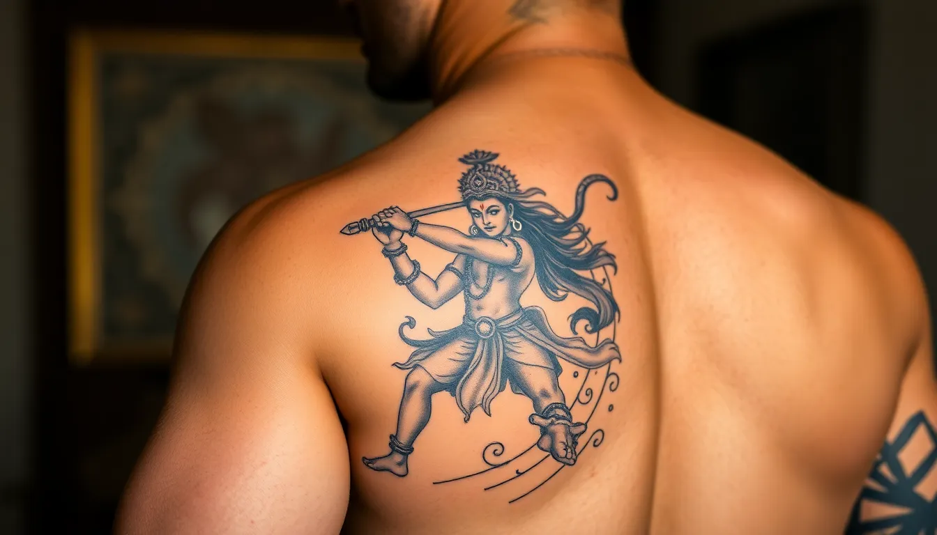 50+ Powerful Krishna Tattoo Designs for Men: Spiritual Ink Ideas & Meanings 8 50+ Powerful Krishna Tattoo Designs for Men: Spiritual Ink Ideas & Meanings 7