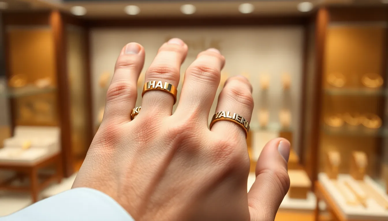 Gold Letter Rings for Men: Complete Guide to Choosing, Styling & Caring for Yours 7
